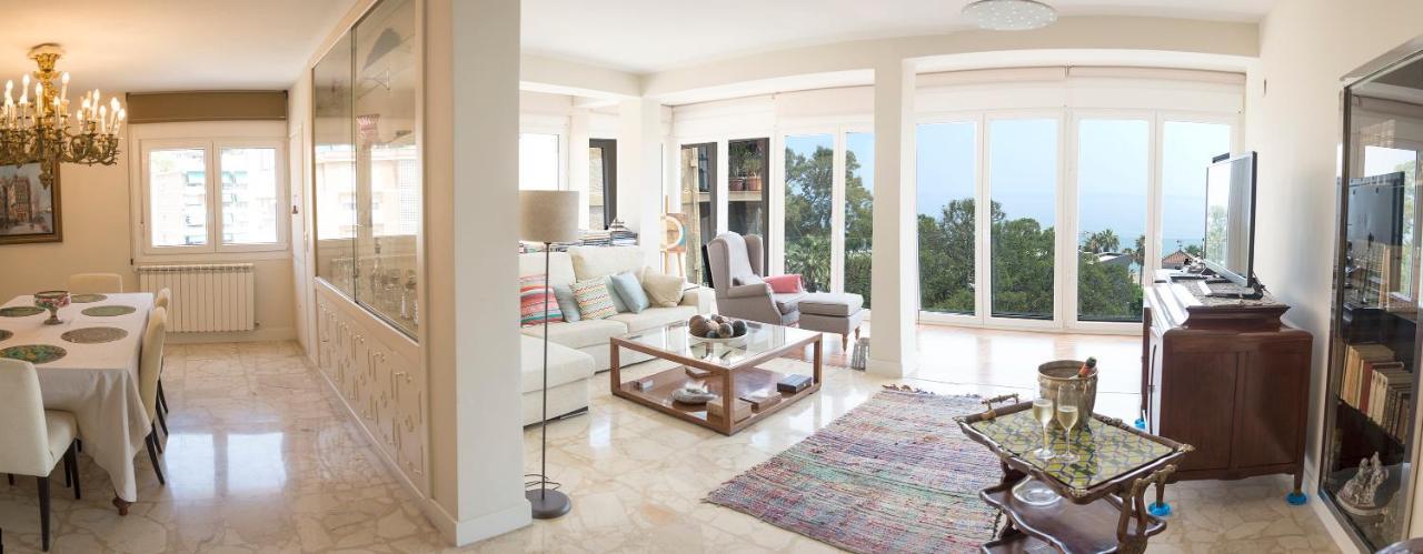 Malagueta Penthouse Premium Daire Málaga Dış mekan fotoğraf